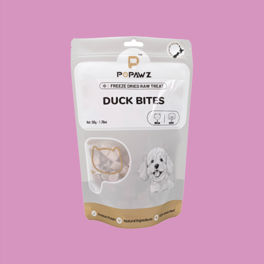 FREEZE DRIED DUCK BITES