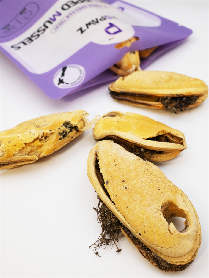 FREEZE DRIED GREEN LIPPED MUSSELS